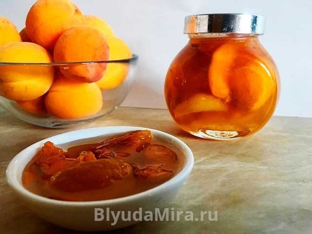 Варенье из абрикосов без косточек пятиминутка