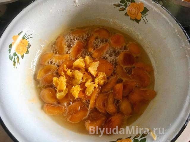 Варенье из абрикосов с грецким орехом рецепт на зиму