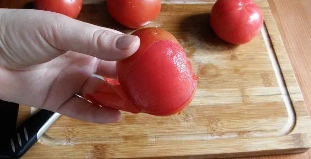 Лайфхак с кожицей помидора