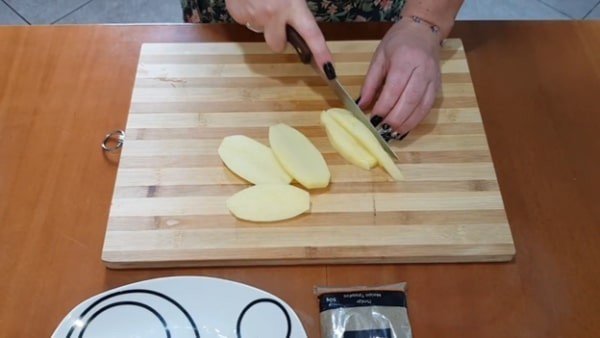 Нарезка картофеля для чипсов