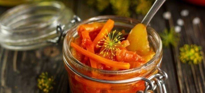 Лечо из кабачков с морковью