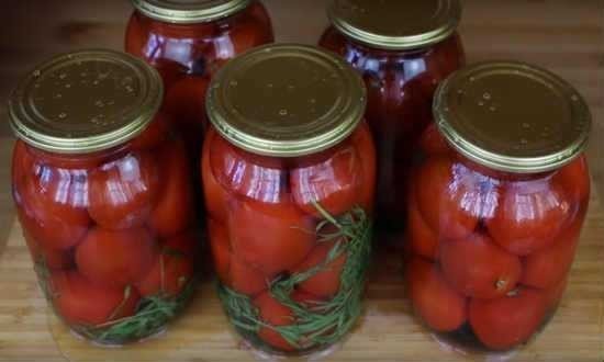 Рецепт маринованных помидор на зиму