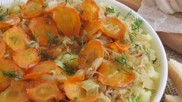 Тушеная картошка с капустой – пошаговый рецепт с фото на Повар