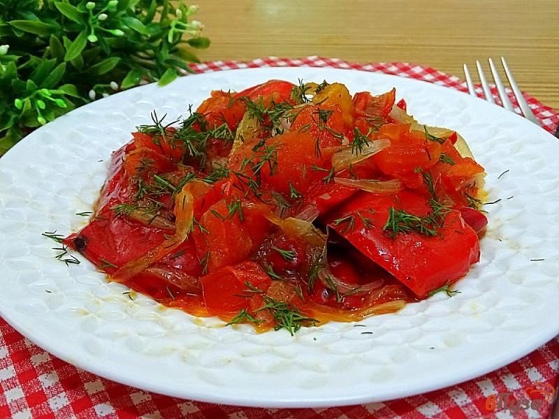 Блюда из болгарского перца на сковороде